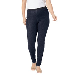 Jessica London Women's Plus Size Stretch Denim Skinny Jegging - 1 of 4