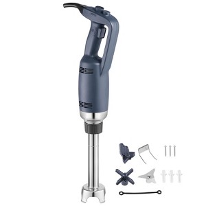 VEVOR Commercial Immersion Blender, 350W Heavy Duty Hand Mixer, 10 inch Stepless Variable Speed Mixer with Stainless Steel Blade, Blue - 1 of 4