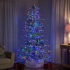 Northlight Real Touch™ Elite Pre-Lit Flocked Calgary Pine IPT Artificial Christmas Tree - 9' Dual Color LED - 2 of 4