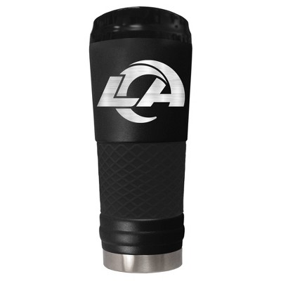 NFL Los Angeles Rams The Stealth Draft 24oz Powder Coated Laser Etched Vacuum Insulated Tumbler