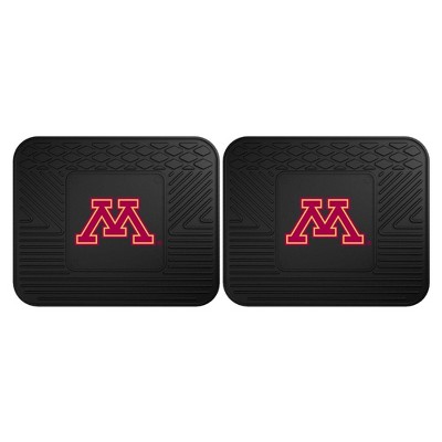 NCAA University of Minnesota Golden Gophers Vinyl Utility Mat Set - 2pc