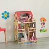 ShpilMaster Wooden Doll House with Toys and Furniture Accessories with LED light for Ages 3+ - 2 of 4