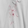 Rerun Island Men's Rribbon Heart Long Sleeve Graphic Cotton Sweatshirt Hoodie - 2 of 4