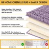 BAGOKIE 3 Piece Chenille Bathroom Rug Set - 4 of 4
