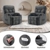 Lirago Oversized Recliner Chair for Living Room Bedroom Large Tall Adults 350 lbs Weight Capacity Swivel Rocker Recliner 3 Modes Easy Assembly - 3 of 4