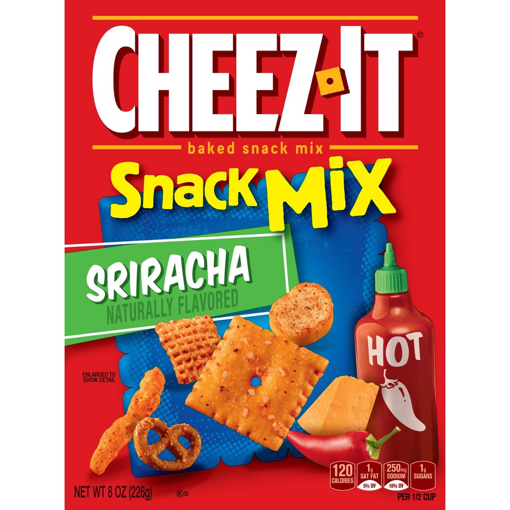 UPC 024100109333 product image for Cheez-It Sriracha Snack Mix 8 oz | upcitemdb.com