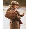 THE DUST COMPANY Leather Tote In Waxed Cotton Made in USA - 2 of 4