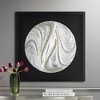 Dahlia Studios Silver and Gold Dot 31 1/2" Square Framed Wall Art - 2 of 4