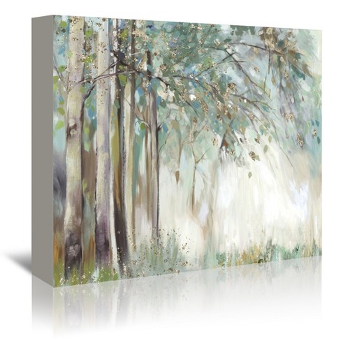 Original Canvas- Silver Leaf and Acrylic on Canvas 60x80cm | Mysite