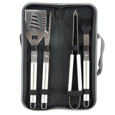 Picnic at Ascot 20 Piece Stainless Steel Barbecue Grill Tool Set - Aluminum  Case