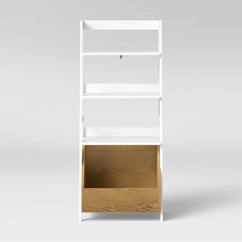 target bookshelf white