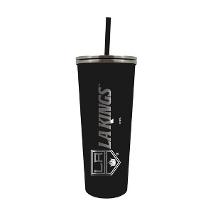 NHL Los Angeles Kings 24oz Skinny Tumbler with Straw - 1 of 4