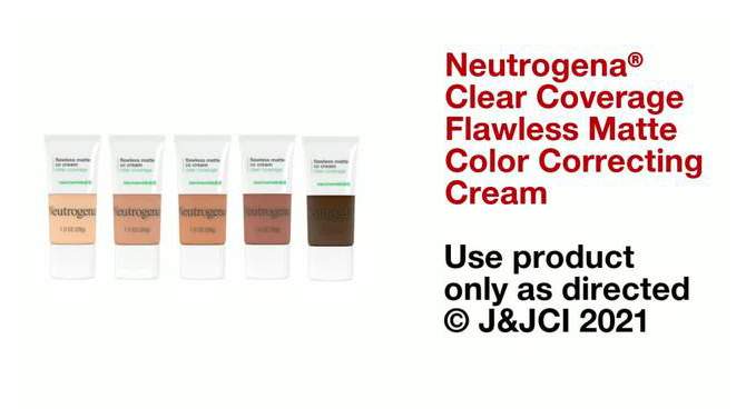 Neutrogena Clear Coverage CC Cream - 1oz, 2 of 8, play video