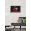 Trends International NHL Ottawa Senators - Logo 20 Framed Wall Poster Prints - 2 of 4