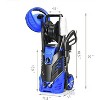 SUGIFT 2200W Electric Pressure Washer, 3500 PSI, 2.4 GPM, 5 Quick-Connect Nozzles, Detergent Selection Dial, Portable with Wheels and Hose Reel - 4 of 4
