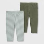 Carter's Just One You® Baby Boys' 2pk Striped Pants - Green