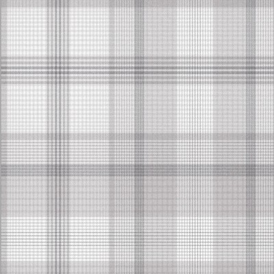 Heritage Plaid Grey Paste The Wall Wallpaper : Target