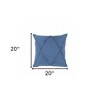 20" X 20"  100% Cotton Diamond Zippered Pillow - 3 of 4