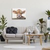Stupell Industries Cute Baby Cow Animal Watercolor Painting - 2 of 4