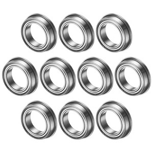 Unique Bargains Chrome Steel Durable Multipurpose Use Flanged Ball Bearing - 1 of 4