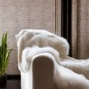 HomeRoots 60" x 86" Royal White Long Hair Faux Fur Throw - 2 of 3