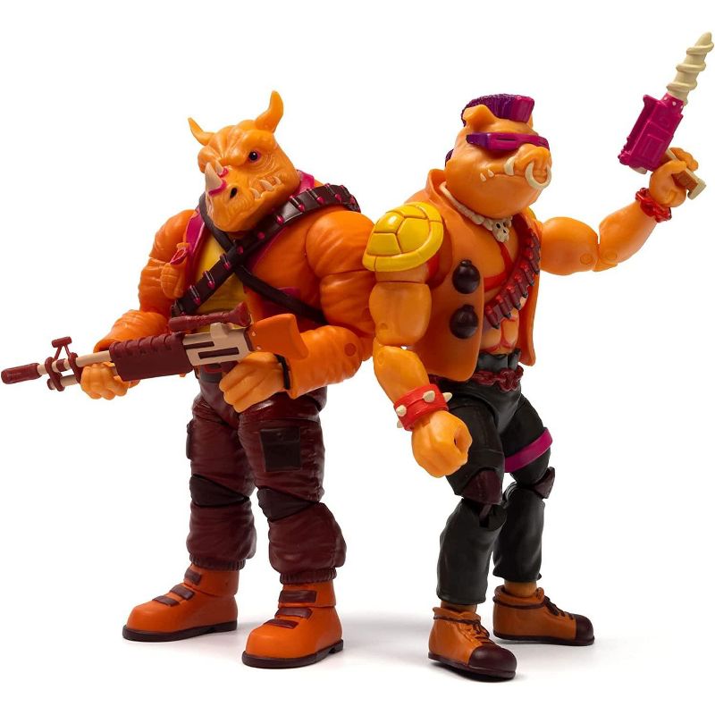The Loyal Subjects TMNT Arcade Exclusive 5 Inch Figure Set | Bebop & Rocksteady, 1 of 4