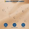 10ftx10ft Cantilever Patio Umbrella with Base - 2 of 4