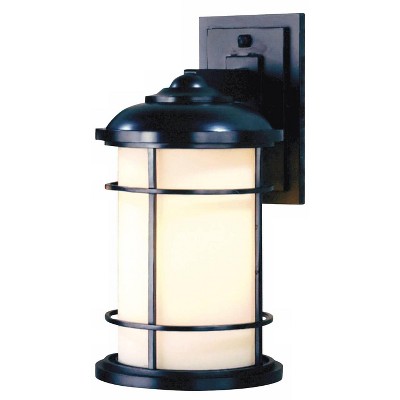 Feiss Lighthouse Collection 13 1/2" High Bronze Outdoor Wall Light