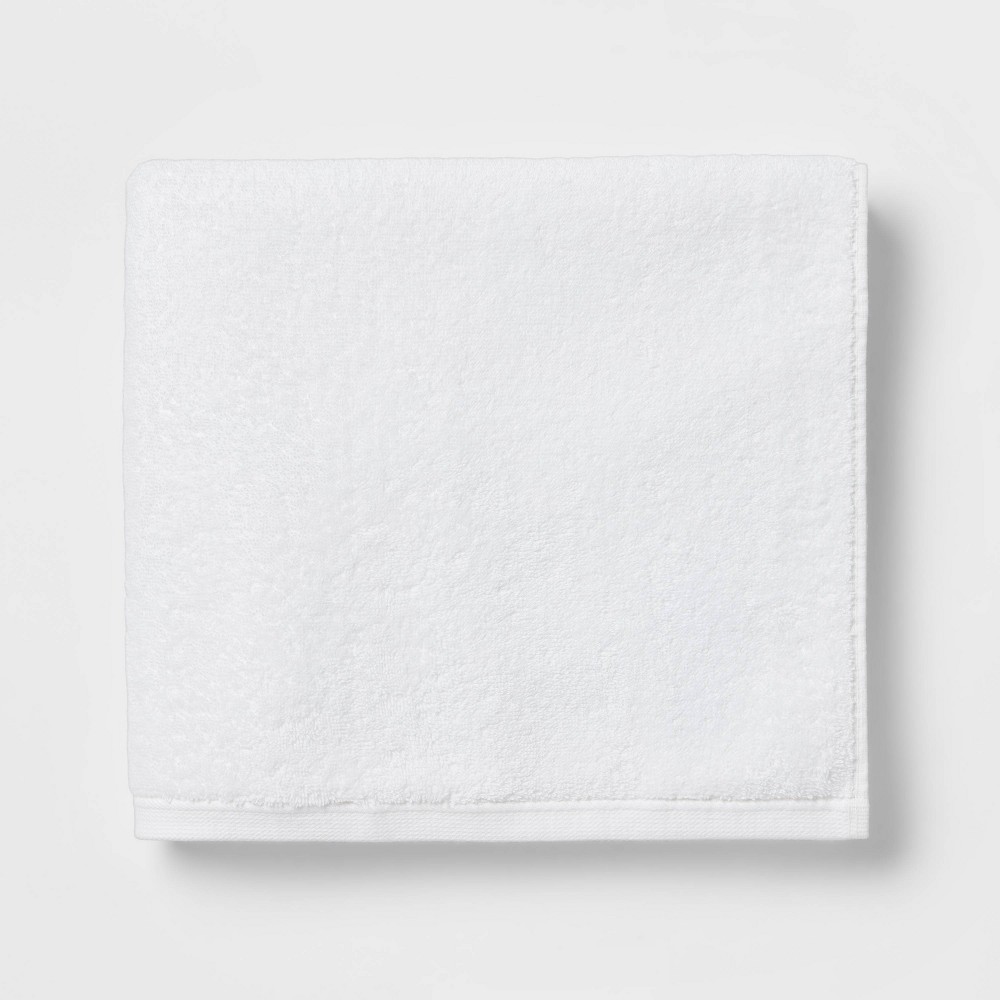 Photos - Towel Everyday Bath  White - Room Essentials™