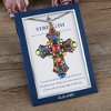 Anna-Kaci Colorful Stained Glass Rhinestone Pendant Fashion Necklace Gift Message Card Envelope Jewelry Gifts - 3 of 4