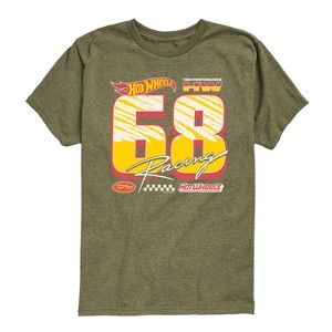 Boys' - Hot Wheels - HW Racing Jersey Short Sleeve Graphic T-Shirt - 1 of 4