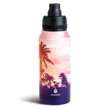 Manna Antic Pink Ombre Water Bottle, 1 ct - Pay Less Super Markets