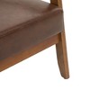 NicBex 44.88 Inch Mid-Century Loveseat Sofa,2-Seat Upholstered Sofa for Living Room,Small Space,Office,Apartment - 4 of 4