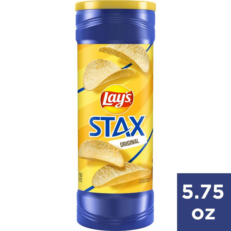 Lays Stax Original Stax - 5.5oz, 1 of 5