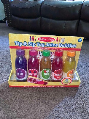 Melissa and store doug juice bottles