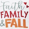 C&F Home 10" x 10" Faith Family and Fall Embroidered Small/Petite Accent Pillow - 3 of 4