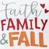 C&F Home 10" x 10" Faith, Family and Fall Embroidered Small Petite Throw Pillow - image 3 of 4