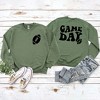 Simply Sage Market Women's Graphic Sweatshirt Game Day Football Front and Back Design - 2 of 4