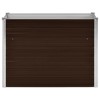 vidaXL Raised Garden Bed Brown Galvanized steel Large Durable - 4 of 4