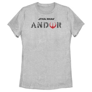 Women's Star Wars: Andor Black Logo T-Shirt - 1 of 4