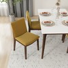 Christopher Knight Home Judy Modern Solid Wood Upholstered 20" W Dining Chair (Set of 2) - 3 of 4