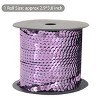 Alilang Flat Sequin Strip, 6mm String Metallic Sequin Strand, Paillette Metallic Sequin Trim Sewing DTY Craft Embellishment, 100 Yards - 2 of 4