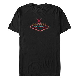 Men's Lost Gods Neon Vegas Sign T-Shirt - 1 of 4