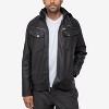 X RAY Mens Lightweight Motorcycle PU Leather Jacket With Faux Shearing Lining - 3 of 4