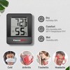 ThermoPro TP49 Mini Hygrometer Thermometer with Large Digital View Indoor Thermometer Humidity Gauge Monitor for Greenhouse Cellar - 2 of 4