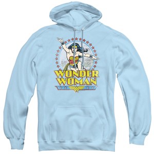 Dc Wonder Woman Star Of Paradise Island Adult Pull-Over Hoodie - 1 of 4