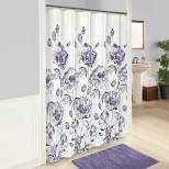 Jasmeen Shower Curtain Purple - Marble Hill