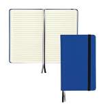 Classic Hardbound Notebook Journal, 5-1/4 x 8-1/4 Inches, Blue, 120 Sheets