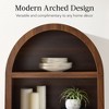Best Choice Products 72in Arched Storage Cabinet w/ Reeded Cabinet Doors - 3 of 4