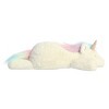 Aurora Large Unicorn Snoozles Laid-back Stuffed Animal White 18" - 4 of 4